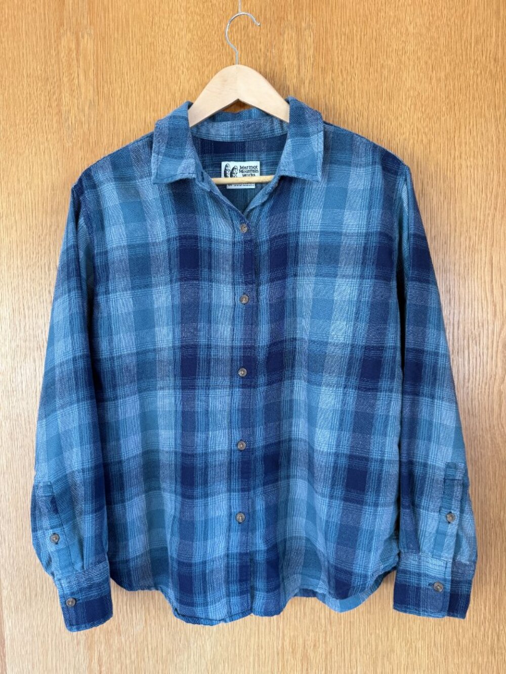Vintage Marmot Mountain Works Plaid Button-down - L - Women's